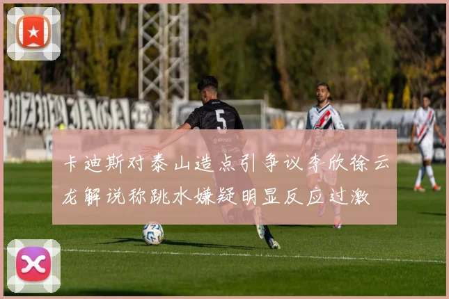 卡迪斯对泰山造点引争议李欣徐云龙解说称跳水嫌疑明显反应过激